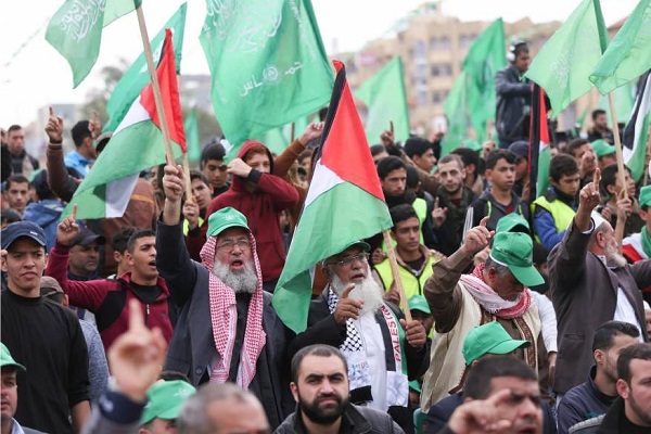 تصاویری از مراسم سالگرد تاسیس جنبش حماس در غزه