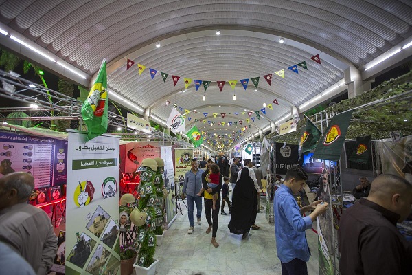 پانزدهمین نمایشگاه بین‌المللی کتاب در کربلا افتتاح شد