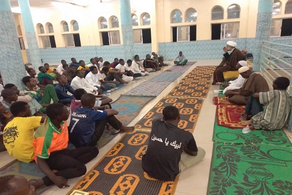 برگزاری مراسم اعتکاف در یکی از مساجد بورکینافاسو