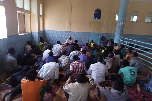 برگزاری مراسم اعتکاف در یکی از مساجد بورکینافاسو