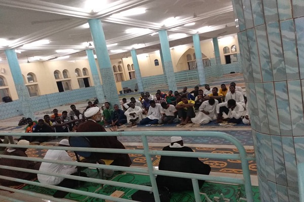 برگزاری مراسم اعتکاف در یکی از مساجد بورکینافاسو