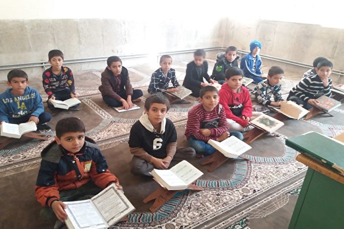 فعالیت دارالقرآن امام خمینی(ره) بویراحمد در یک ساختمان فرسوده