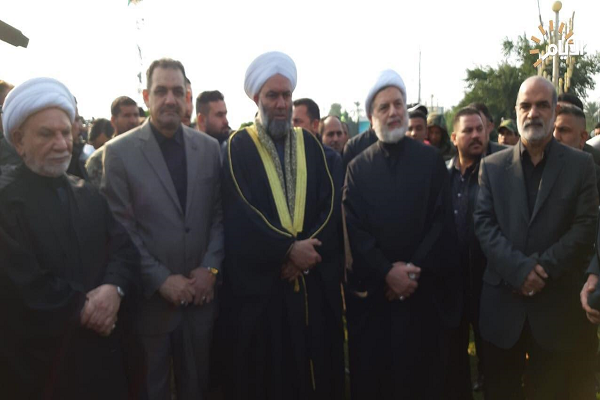 گزارش لحظه به لحظه از مراسم وداع با شهدای مقاومت در عراق گزارش لحظه به لحظه از مراسم وداع با شهدای مقاومت در عراق