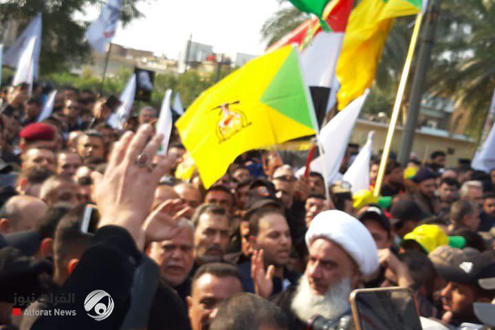 گزارش لحظه به لحظه از مراسم وداع با شهدای مقاومت در عراق گزارش لحظه به لحظه از مراسم وداع با شهدای مقاومت در عراق