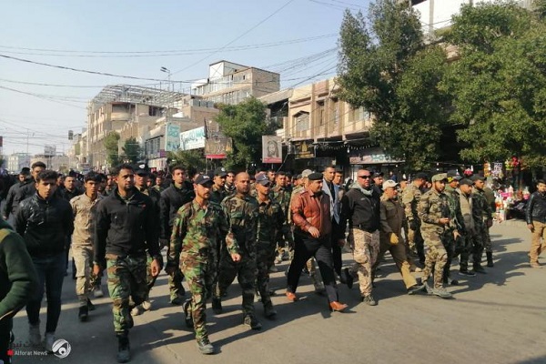 کربلا برای استقبال از پیکر شهدای حمله تروریستی آمریکا آماده می‌شود + عکس 