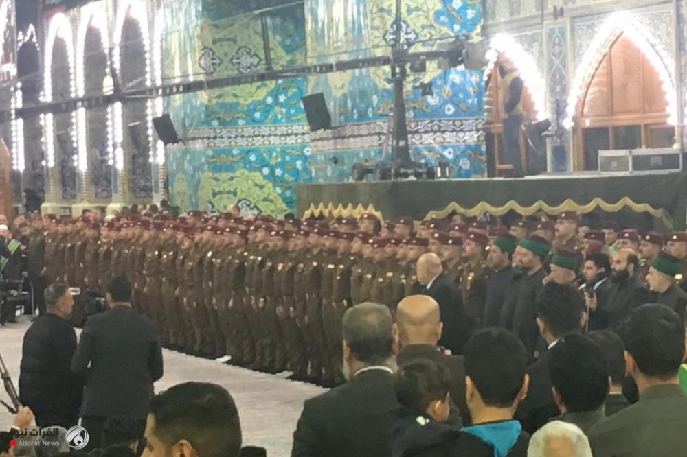 مراسم وداع با سردار دلها و شهدای مقاومت در عراق مراسم وداع با سردار دلها و شهدای مقاومت در عراق