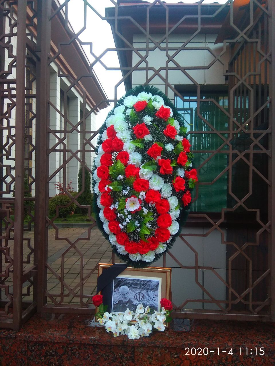 ادای احترام شیعیان بلاروس به سردار آسمانی + عکس