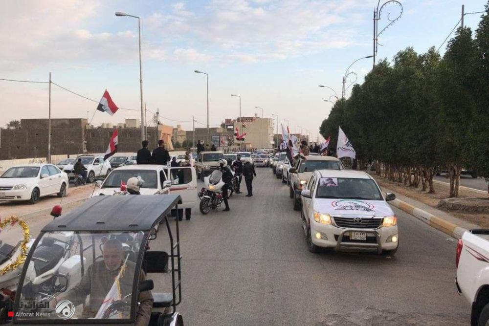 مراسم وداع با سردار دلها و شهدای مقاومت در عراق مراسم وداع با سردار دلها و شهدای مقاومت در عراق