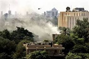 یک موشک به حومه سفارت آمریکا در بغداد اصابت کرد