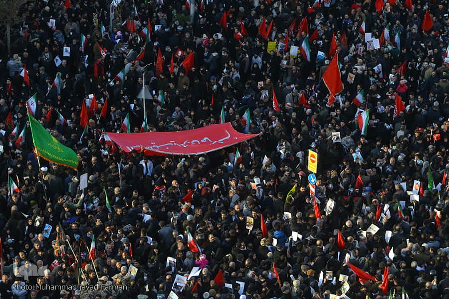 پیام پرتکرار مردم در وداع؛ &laquo;مرگ بر آمریکا&raquo;