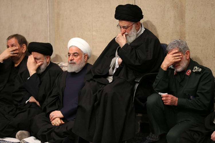 مراسم بزرگداشت شهید سلیمانی و همرزمانش از سوی رهبر معظم انقلاب برگزار شد