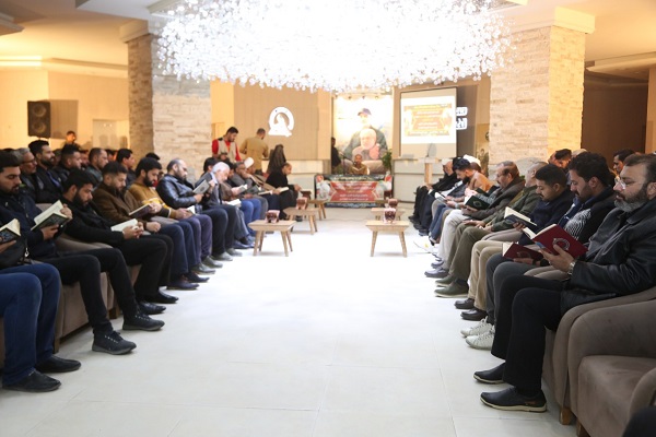 محفل قرآنی حشدالشعبی عراق برای شهدای مقاومت + عکس محفل قرآنی حشدالشعبی عراق برای شهدای مقاومت + عکس