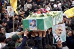 تشییع شهید مدافع حرم «سید قدرت موسوی» در سمنان