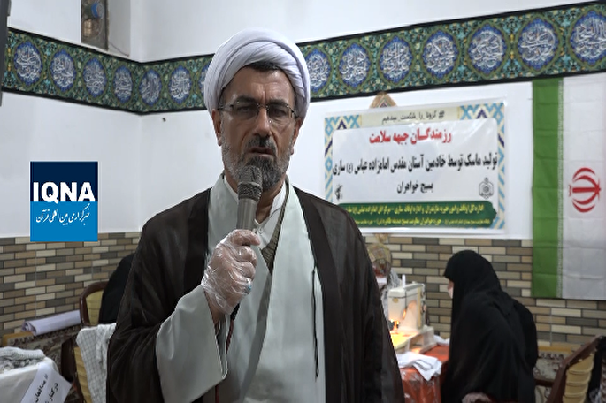 فیلم| رزمندگان جبهه سلامت در امامزاده عباس(ع) ساری