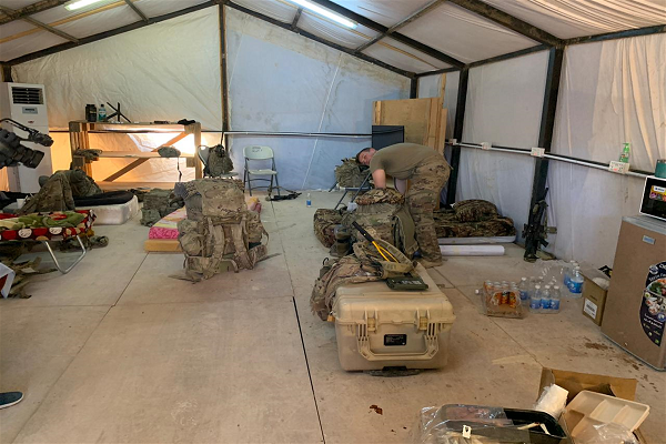 استقرار ارتش عراق در پایگاه القائم + عکس استقرار ارتش عراق در پایگاه القائم + عکس