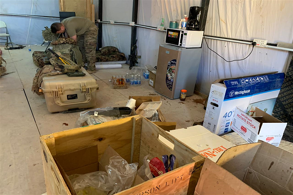 استقرار ارتش عراق در پایگاه القائم + عکس استقرار ارتش عراق در پایگاه القائم + عکس