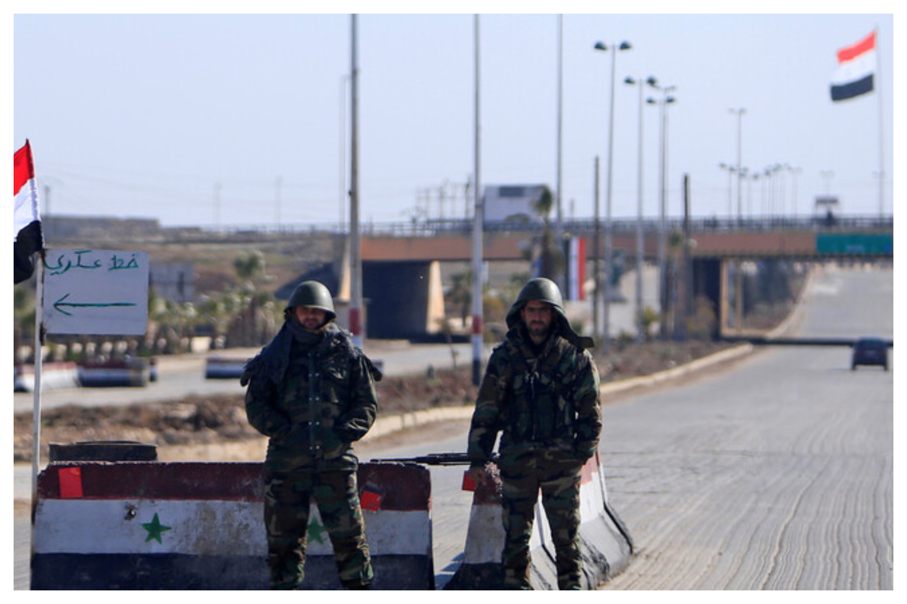 بازگشایی جاده بینالمللی دمشق به حلب