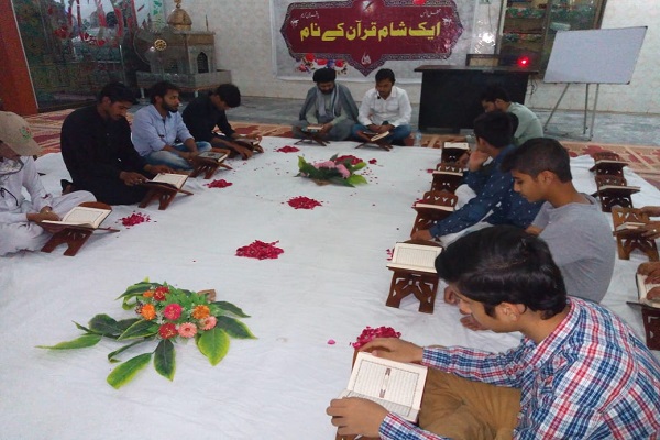 برپایی مراسم شبی با قرآن در پاکستان برپایی مراسم شبی با قرآن در پاکستان