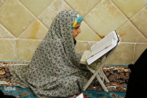 جزخوانی قرآن در مسجد امام حسن عسگری(ع) قزوین