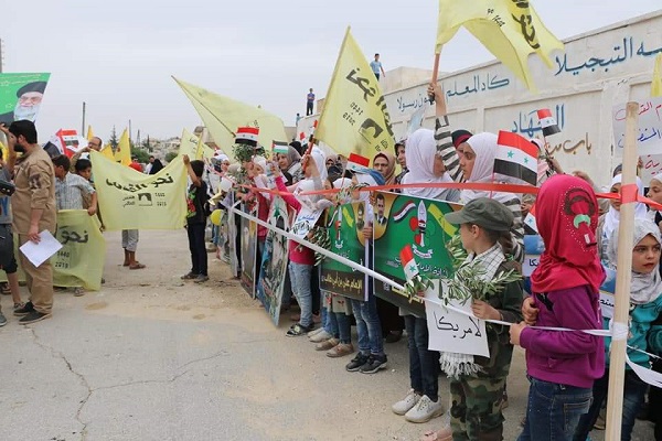 برگزاری راهپیمایی روز قدس در «حلب» سوریه