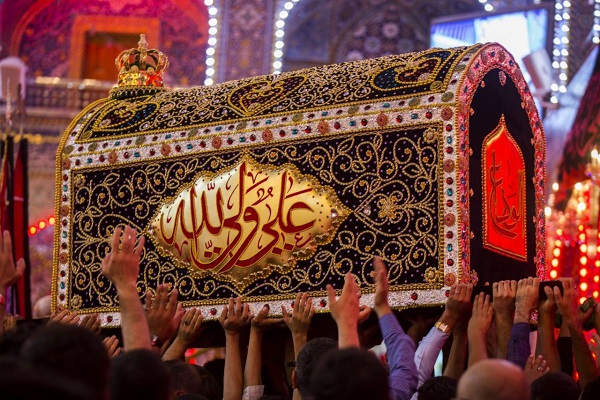 شب شهادت امام علی(ع) در حرم عباسی به روایت تصاویر