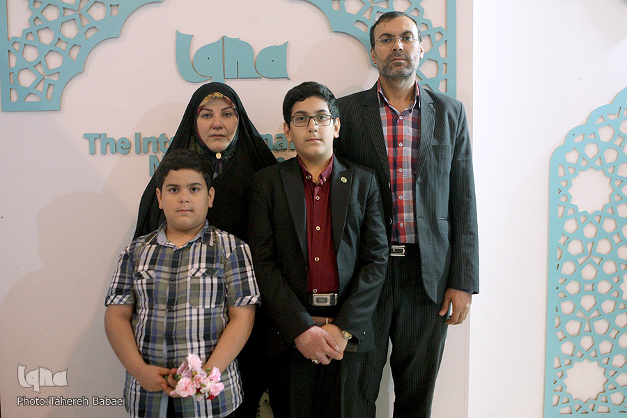 عکس ندارد**خانواده ای با دو حافظ قرآن/ فرزندان حافظم بهترین نعمت خدا هستند