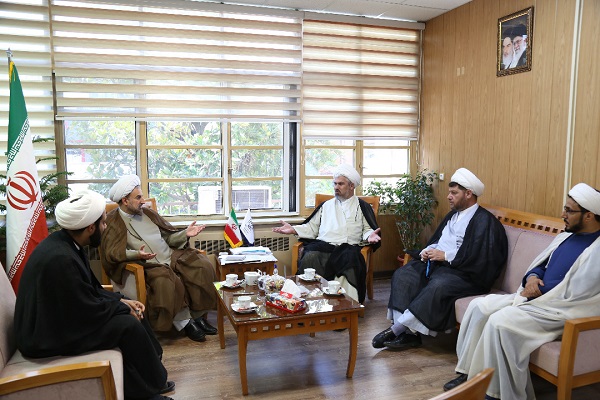 دیدار مسول اوقاف شیعی استان بابل عراق با ریاست دانشگاه مذاهب اسلامی