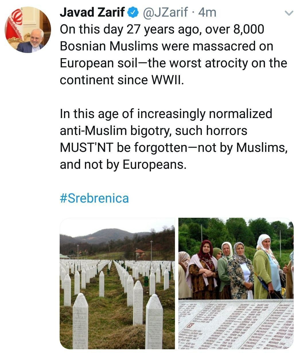 نبض زندگی در سالگرد مسلمانان سربرنیتسا + فیلم و عکس