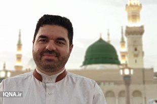 پیام تصویری «احمدی‌وفا» از مدینه به مشتاقان حج