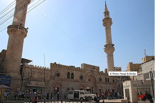 آتش‌سوزی در مسجد تاریخی پایتخت اردن