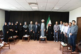 دیدار اعضای جهاد دانشگاهی همدان با امام جمعه