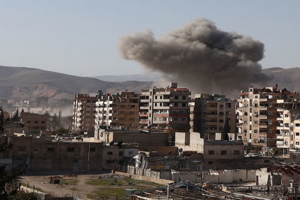 حمله تروریست‌های تکفیری‌ به غیرنظامیان شهر حلب 