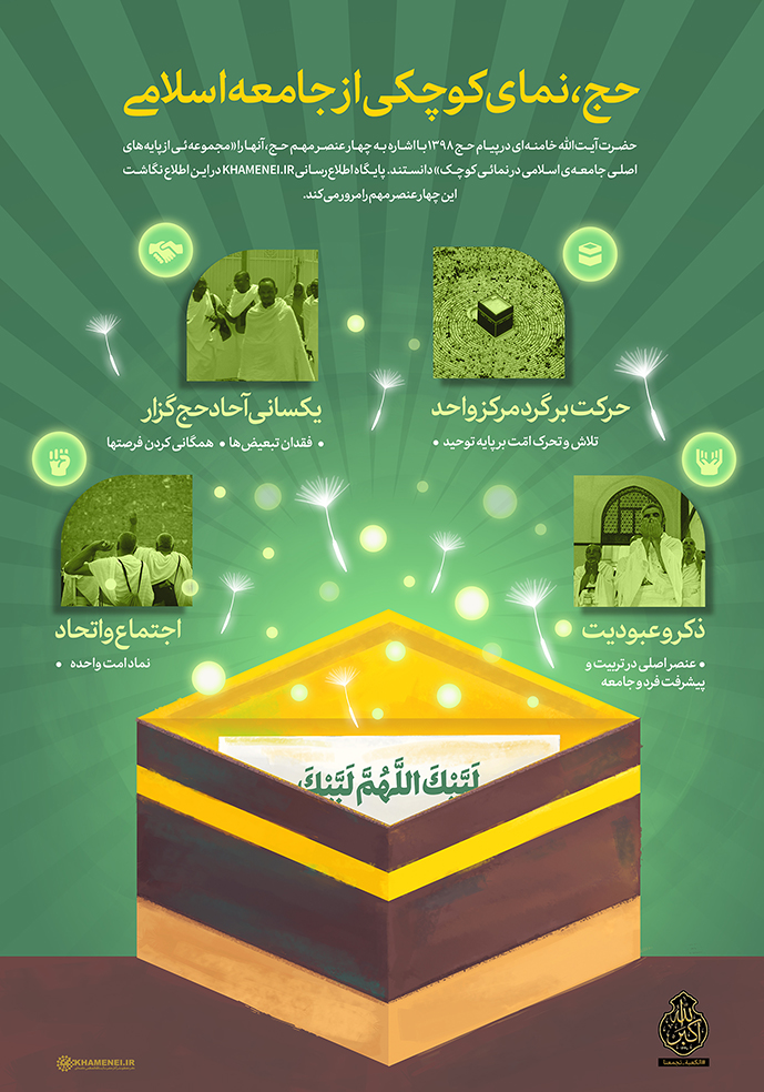 اطلاع نگاشت/ حج، نمای کوچکی از جامعه اسلامی