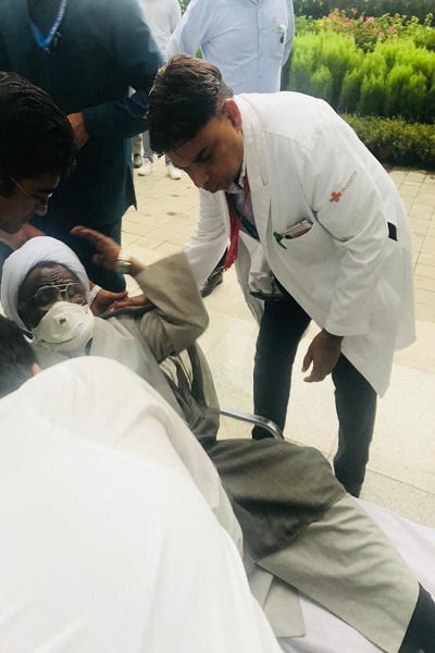 رهبر شیعیان نیجریه وارد هند شد رهبر شیعیان نیجریه وارد هند شد