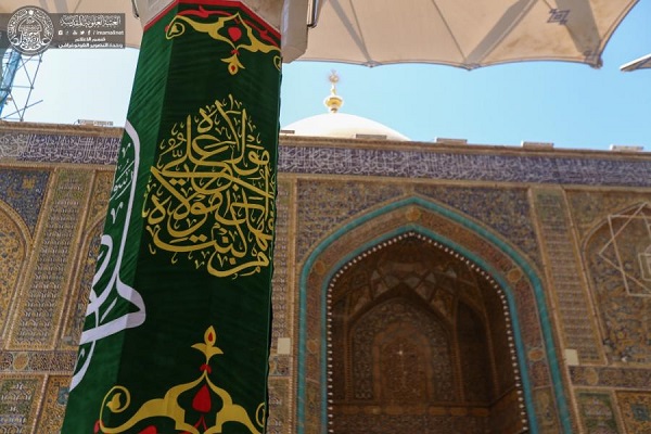 آذین بندی حرم حضرت علی(ع) به مناسبت عید غدیر + عکس