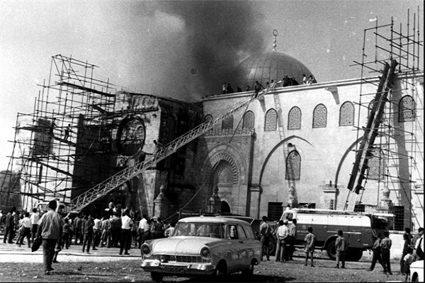 به بهانه سالروز آتش زدن مسجدالاقصی