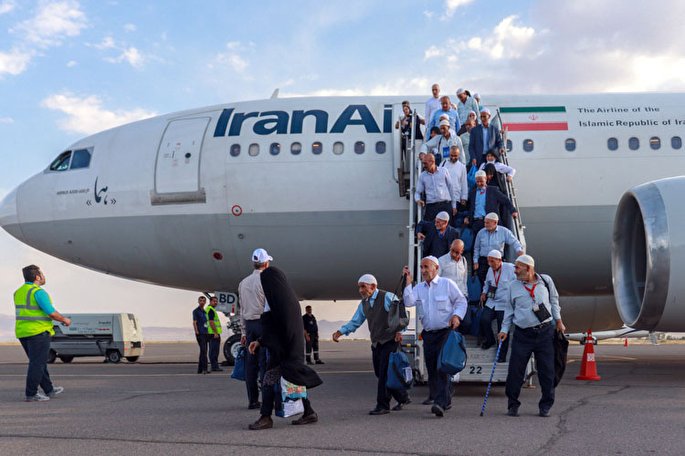 بازگشت حجاج زنجانی از سرزمین وحی