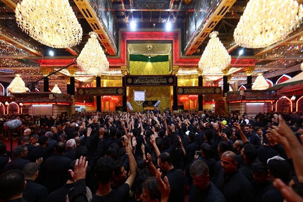 عزاداری هفتم محرم در حرم حضرت عباس به روایت تصویر