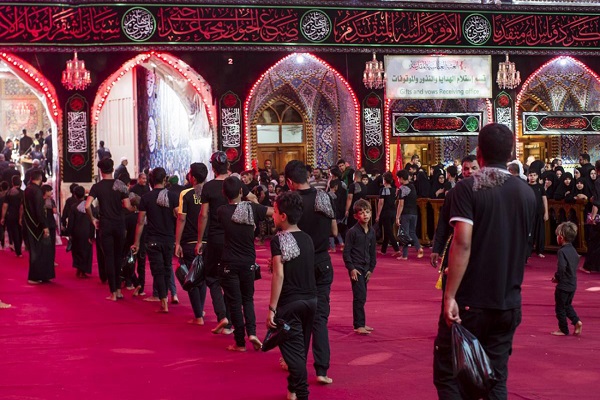 عزاداری هفتم محرم در حرم حضرت عباس به روایت تصویر