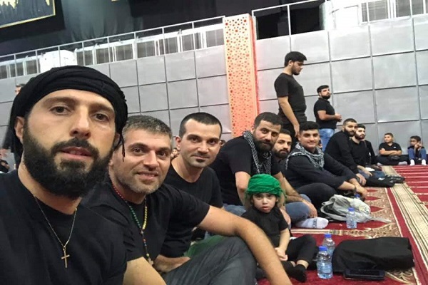 مشارکت مسیحیان لبنان در سوگواری عاشورای حسینی به روایت تصویر