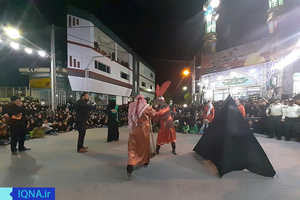 مراسم خیمه‌سوزان در سلطان‌آباد به روایت تصویر