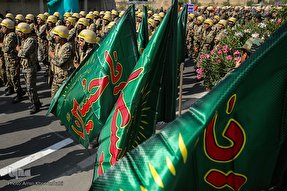 مراسم رژه نیروهای مسلح در مشهد
