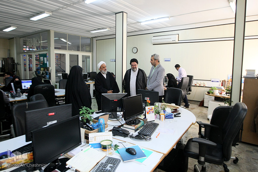 بازدید دو عضو شورای فقهی بانک مرکزی از ایکنا