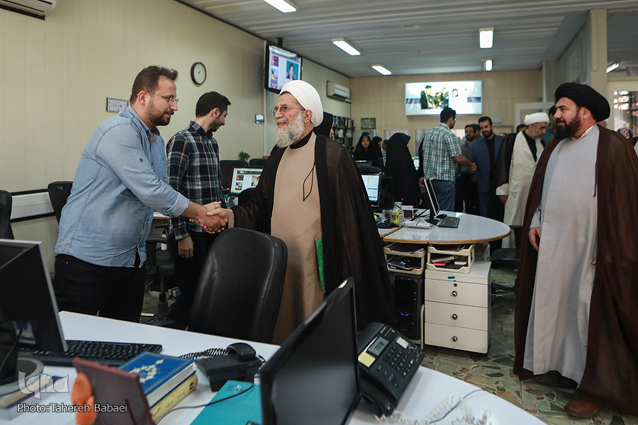 بازدید حجت‌الاسلام محمدحسنی از ایکنا + عکس