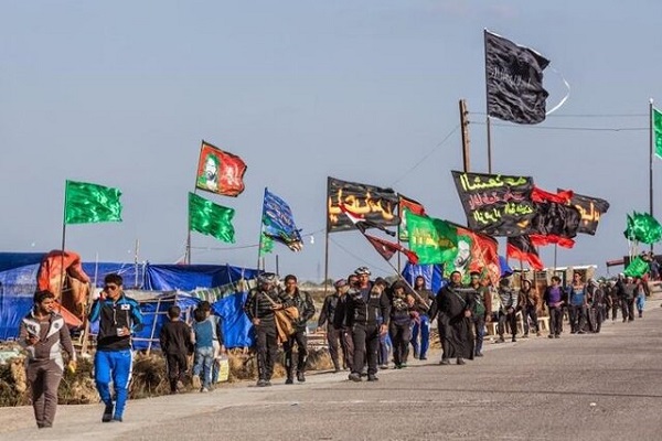 شور حسینی در برپایی مراسم عزاداری اربعین حسینی شور حسینی در برپایی مراسم عزاداری اربعین حسینی