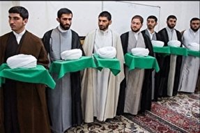 برگزاری مراسم عمامه‌گذاری طلاب حوزه علمیه مازندران در جویبار