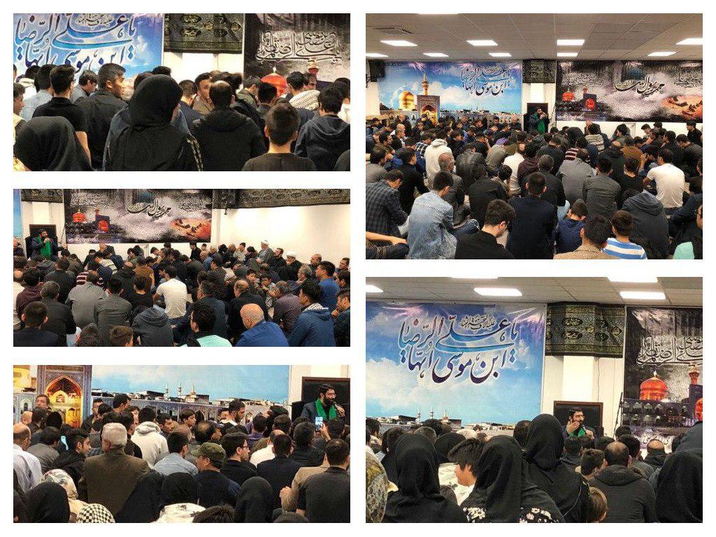 مسلمانان اتریش در سوگ پیامبر رحمت + عکس