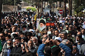 راهپیمایی حمایت از اقتدار ملی در خراسان جنوبی