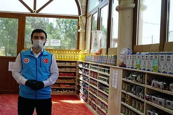 کمک به نیازمندان مسجد دیدمان ترکیه | همبستگی در سایه کرونا