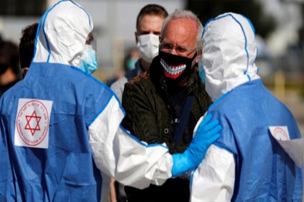 وزارت بهداشت رژیم صهیونیستی: 40 درصد مبتلایان به کرونا از آمریکا آمده&zwnj;اند